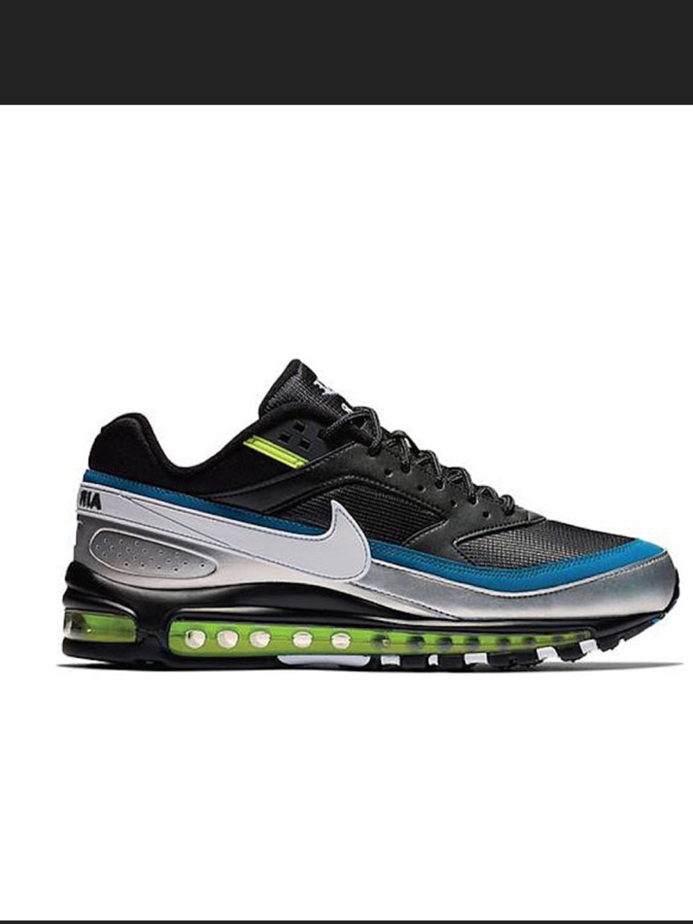Nike air max 97/BW black metallic silver AO2406 A02406 003